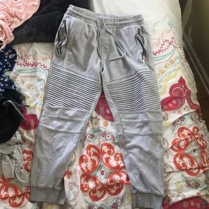 Men’s Forever 21 Grey Ribbed Joggers